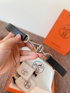 Hermes Ceinture Regate 24 Black Epsom Leather Belt Hermes Ceinture Regate 24 Black Epsom Leather Belt