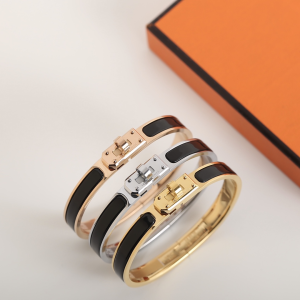 Hermes Mini Clic Kelly Narrow Bracelet Black Hermes Mini Clic Kelly Narrow Bracelet Black