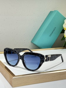Tiffany Havana Cat Eye Luxury Eyewear Sunglasses TF4238 Gray Tiffany Havana Cat Eye Luxury Eyewear Sunglasses TF4238 Gray