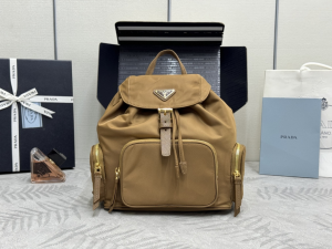 Prada Small Re Nylon Backpack Bag Beige Prada Small Re Nylon Backpack Bag Beige