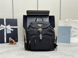 Prada Small Re Nylon Backpack Bag Black Prada Small Re Nylon Backpack Bag Black