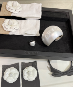 Chanel Metal Resin Bangle Bracelets