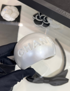 Chanel Metal Resin Bangle Bracelets