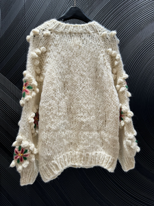 Chanel White Knit Cardigan