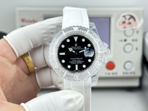 Rolex Submariner Phantomlab Black Dial White Strap Swiss Automatic Watch 40MM Rolex Submariner Phantomlab Black Dial White Strap Swiss Automatic Watch 40MM