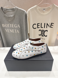 Alaia Flex Slippers with Beads White Lambskin Leather Alaia Flex Slippers with Beads White Lambskin Leather