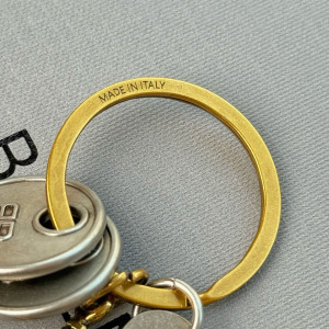 Balenciaga Keychain Keyring Gold