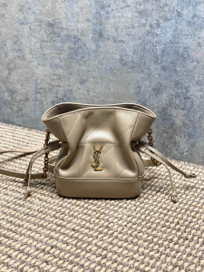 Saint Laurent Jamie Mini Shoulder Pouch Crossbody Bag Beige Quilted Leather Saint Laurent Jamie Mini Shoulder Pouch Crossbody Bag Beige Quilted Leather