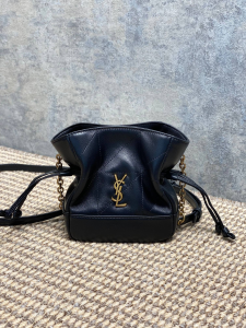 Saint Laurent Jamie Mini Shoulder Pouch Crossbody Bag Black Quilted Leather Saint Laurent Jamie Mini Shoulder Pouch Crossbody Bag Black Quilted Leather