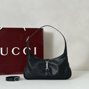 Gucci Jackie Black Leather Hobo Shoulder Bag Gucci Jackie Black Leather Hobo Shoulder Bag