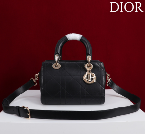 Dior Small Black Cannage Leather Granville Polochon Satchel Tote Shoulder Bag Dior Small Black Cannage Leather Granville Polochon Satchel Tote Shoulder Bag