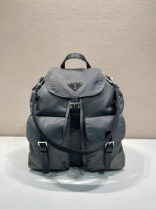 Prada Dark Gray Re Nylon Backpack Bag Prada Dark Gray Re Nylon Backpack Bag