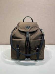 Prada Gray Re Nylon Backpack Bag Prada Gray Re Nylon Backpack Bag