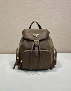 Prada Small Tan Re Nylon Backpack Bag Prada Small Tan Re Nylon Backpack Bag