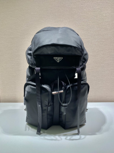 Prada Speedrock Re Nylon and Leather Backpack Bag Black Prada Speedrock Re Nylon and Leather Backpack Bag Black