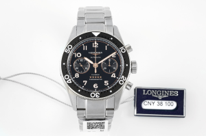 Longines spirit flyback Automatic Watch Black Dial and stainless steel 42MM Longines spirit flyback Automatic Watch Black Dial and stainless steel 42MM