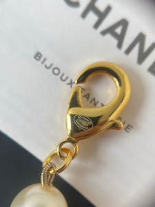 Chanel Pearls CC Logo Necklaces