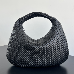 Bottega Veneta Maxi Large Veneta Hobo Shoulder Bag Black Padded Woven Leather Bottega Veneta Maxi Large Veneta Hobo Shoulder Bag Black Padded Woven Leather