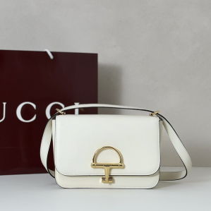 Gucci Siena Small Top Handle Shoulder Bag White Smooth Leather Gucci Siena Small Top Handle Shoulder Bag White Smooth Leather