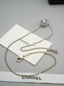 Chanel Coco Crystal Ball Pendant Necklaces Chanel Coco Crystal Ball Pendant Necklaces