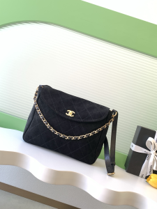 Chanel Large Navy Blue Suede Leather Flap Shoulder Bag Chanel Large Navy Blue Suede Leather Flap Shoulder Bag