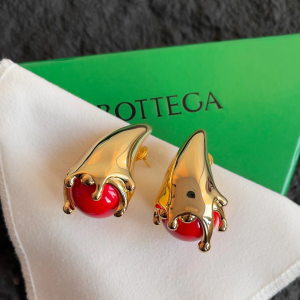 Bottega Veneta Enamel Drop Earrings