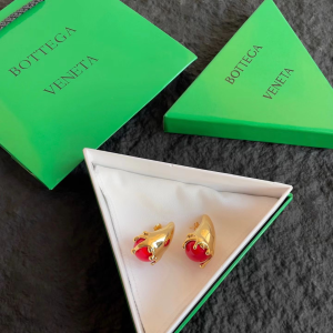 Bottega Veneta Enamel Drop Earrings