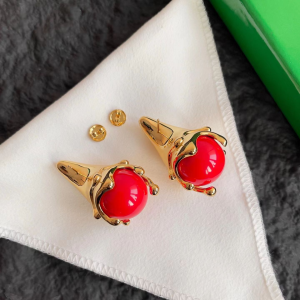 Bottega Veneta Enamel Drop Earrings