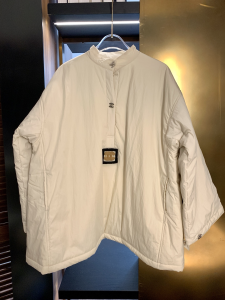 Chanel Corps Twill Down Jacket Off White Chanel Corps Twill Down Jacket Off White