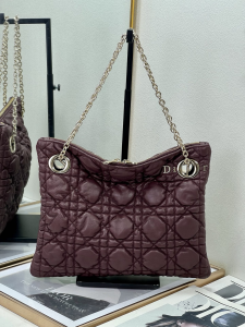 Dior Small Red Cannage Quilted Leather Tote Bag Dior Small Red Cannage Quilted Leather Tote Bag