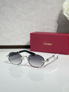 Cartier Oval Luxury Eyewear Sunglasses CT0777S Gray Cartier Oval Luxury Eyewear Sunglasses CT0777S Gray