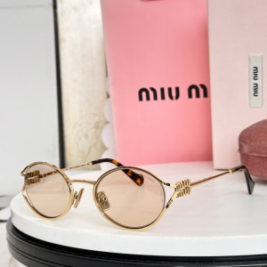 Miu Miu Luxury Eyewear Sunglasses SMU52Y Beige Miu Miu Luxury Eyewear Sunglasses SMU52Y Beige