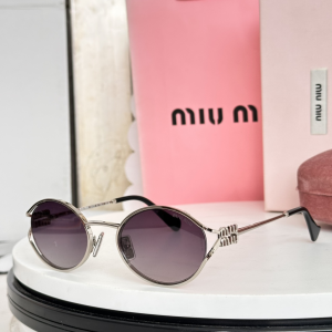 Miu Miu Luxury Eyewear Sunglasses SMU52Y Blue Miu Miu Luxury Eyewear Sunglasses SMU52Y Blue