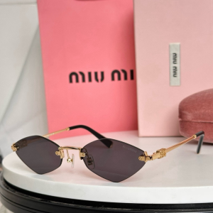 Miu Miu Luxury Eyewear Sunglasses SMUA55 Black Miu Miu Luxury Eyewear Sunglasses SMUA55 Black