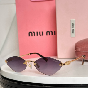 Miu Miu Luxury Eyewear Sunglasses SMUA55 Navy Blue Miu Miu Luxury Eyewear Sunglasses SMUA55 Navy Blue