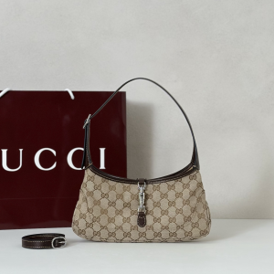 Gucci Jackie Beige GG Canvas Hobo Shoulder Bag Gucci Jackie Beige GG Canvas Hobo Shoulder Bag