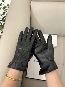 Chanel CC Logo Black Glove