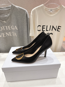 Dior Black Leather Pumps 85MM