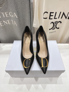 Dior Black Leather Pumps 85MM