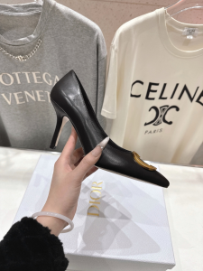 Dior Black Leather Pumps 85MM