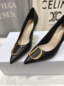 Dior Black Leather Pumps 85MM