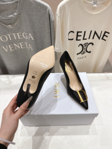 Dior Black Leather Pumps 85MM