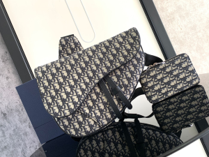 Dior Large Saddle Shoulder Crossbody Bag Blue Dior Oblique Jacquard Dior Large Saddle Shoulder Crossbody Bag Blue Dior Oblique Jacquard