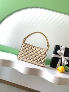 Chanel Small Gold Metallic Quilted Coco Evening Hobo Shoulder Bag Chanel Small Gold Metallic Quilted Coco Evening Hobo Shoulder Bag