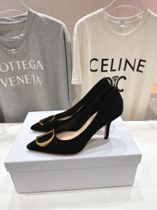 Dior Black Suede Leather Pumps 85MM Dior Black Suede Leather Pumps 85MM