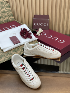 Gucci Shift Sneakers White Calfskin Leather Gucci Shift Sneakers White Calfskin Leather