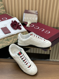 Gucci Shift Sneakers White Calfskin Leather Gucci Shift Sneakers White Calfskin Leather