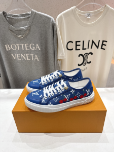 Louis Vuitton LV Lagoon Blue Monogram Canvas Sneakers Louis Vuitton LV Lagoon Blue Monogram Canvas Sneakers