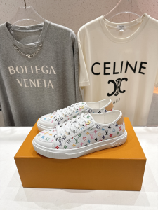 Louis Vuitton LV Lagoon White Multicolor Monogram Canvas Sneakers Louis Vuitton LV Lagoon White Multicolor Monogram Canvas Sneakers