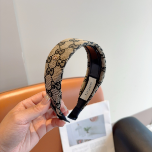 Gucci Blue GG Canvas Fabric Headband
